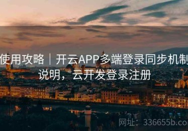 使用攻略｜开云APP多端登录同步机制说明，云开发登录注册