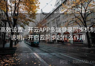 高效设置 - 开云APP多端登录同步机制说明，开启云同步起什么作用