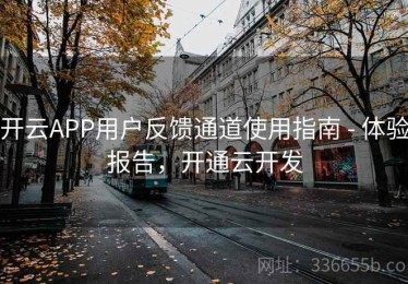 开云APP用户反馈通道使用指南 - 体验报告，开通云开发